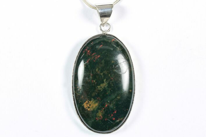 Bloodstone Pendant (Necklace) - Includes Chain #346500